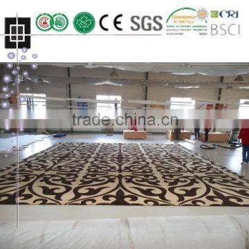 Morden Pattern Design Decorative Indoor Rugs Custom Hanamde Carpet