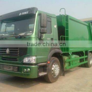 Alibaba uae howo waster container truck garbage truck for ethiopia