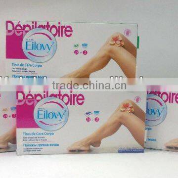 EILOVY new fragrant depilatory cold wax strips
