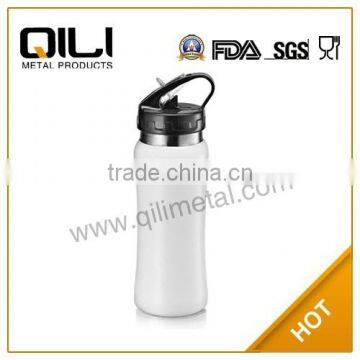 High Quality 18/8 Stainless Steel 750ml double-wall stainless steel sports bottle with straw