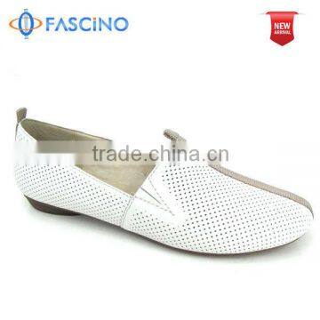 Women White Leather Shoes