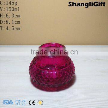 Rose Red 150ml Glass Lampshade Home Decoration