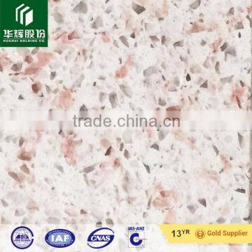 white and pink artificial marble quartz stone big slabs, countertops