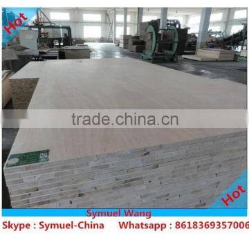 [ 1220x2440mm ] Okoume Block Board , Decorative Board,wooden Grains Melamine Block Board photo-2