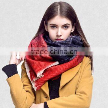 Wholesale New Designer Acrylic Chevron Fashion Winter Women Shawl