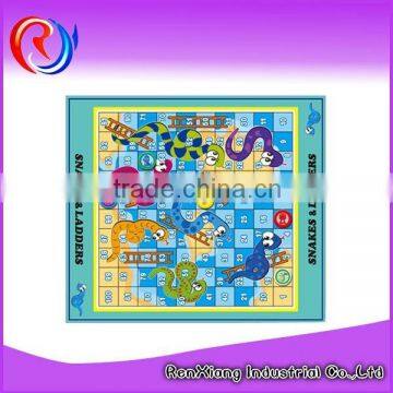 Funny chess game snake and ladder game mat game toy