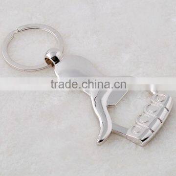 Household Gifts Beer Bottle Can Opener Alloy Hangings Ring Keychain