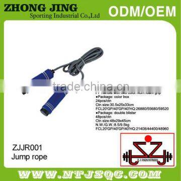 Factory selling Anti-slip durable handles Aerobic Jump Rope