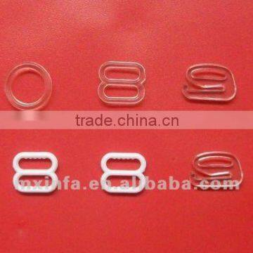 Bra plastic adjusters