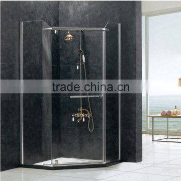 Modern Bathroom Tempered Glass Shower Enclosure photo-3