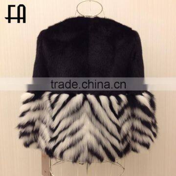 High Quality 100% Real Fur Mink Coat photo-2