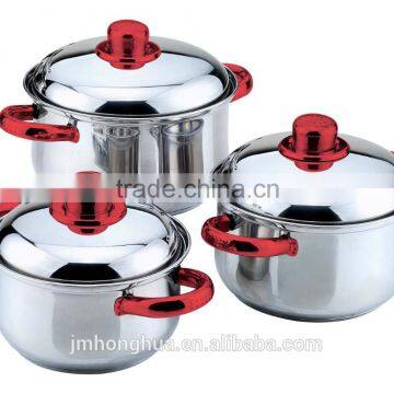 6 PCS stainless steel cookware set