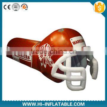 Attractive inflatable football helmet entrance inflatable tunnel for sale