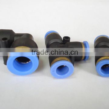 Free sample pneumatic air plastic quick coupling push in fitting one touch fitting