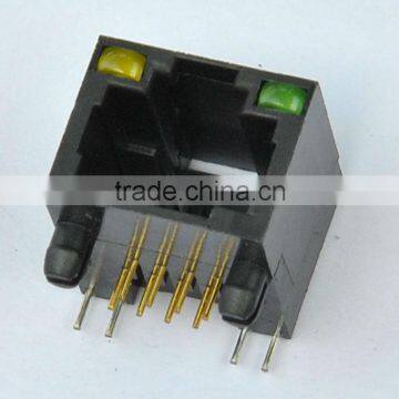 1*1 port RJ45 Modular Jack with LED