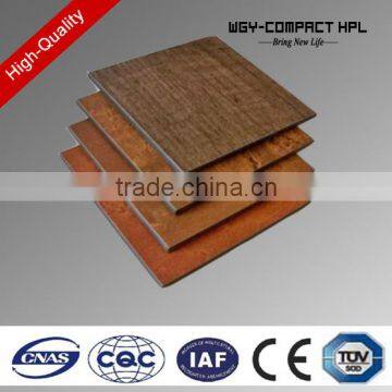 EN438 13mm high glossy quite health hpl laminate sheet