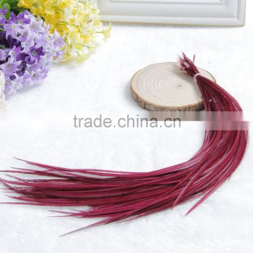 Cheap Colorful Clip In Grizzly Feather Hair Extension