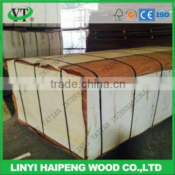 Linyi manufacture high quality A/B/C/D grade door skin size 4'X8' 4'X7' 4'x6' 3'X7' 3X'6' ft 0.30mm plb wood face veneer