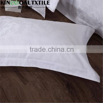 Super Soft 100% Cotton King size Hotel use jacquard Pillowcase