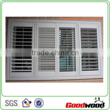 Custom Panel Pvc Window Shutters