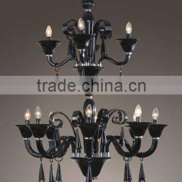 Black chandelier