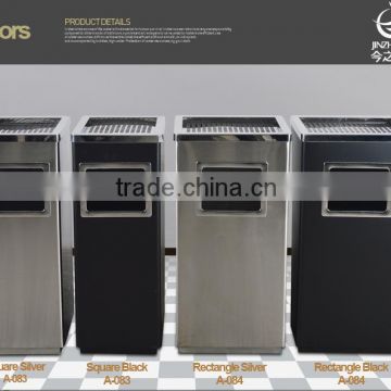 A-083 METAL/stainless steel garbage for school