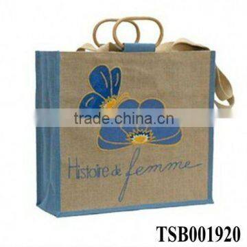 hot sale fashion promotional jute bag prices