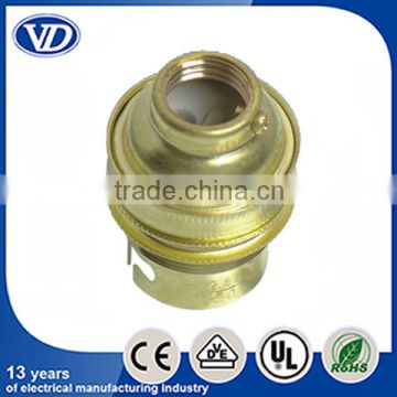 Brass lampholder B22 socket