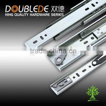 3 fold ball bearing drawer slide soft closing