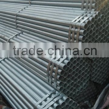 round pipe/pre galvanized pipe/hot dipped galvanized steel pipe scaffolding pipe