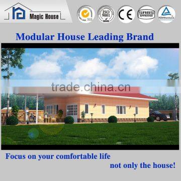 China Fireproof and Water proof eco friendly modular homes with three bedroms