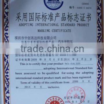 ADOPTING INTERNATIONAL STANDARD PRODUCT MARKING CE