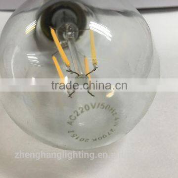 HOT SALE ! E27 LED Bulb Non-dimmable, High Quality, Clear Glass, Chandelier Bulb, 4W / 6W / 8W