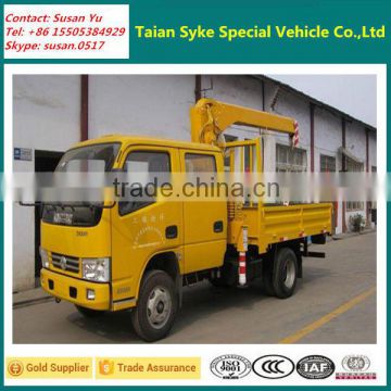 Diesel Engine 4x2 Truck Mounted Crane/Mini Truck Mounted Crane for Sale