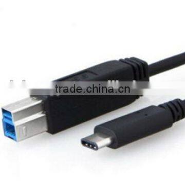 Xinya factory best price new product USB 3.1 Type C To USB 3.0 B male cable printer usb cable