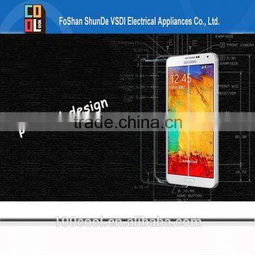 Anti-cracking AGC tempered glass mobile phone screen protector For Samsung phone Samsung note 3 easily to stick