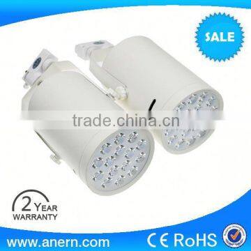 High brightness new design aluminum 9W LED track rail lights