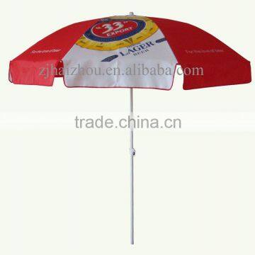 Advertising parasol with 210 D oxford