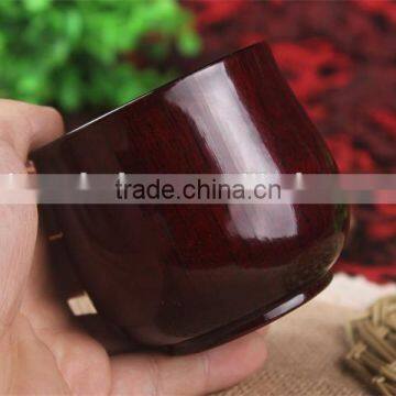 Shanshui achromatic wooden wine glass 150ml