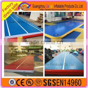 Inflatable tumble track,inflatable air mat,tumble track inflatable air mat for gymnastics