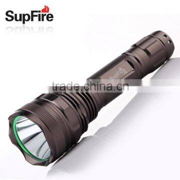 1100 High Lumens Supfire F9 CREE XML U2 Professional Camping LED Torch