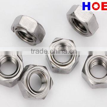 china factory steel fasteners hex weld nut