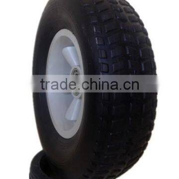 10 Inch Semi-pneumatic Rubber Wheel for Lawnmower, Hand Truck, Generator photo-5