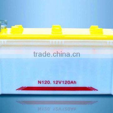 N135 car battery water battery 12v135ah starting battery battery water battery n135 lead acid bus battery starting motor 12v