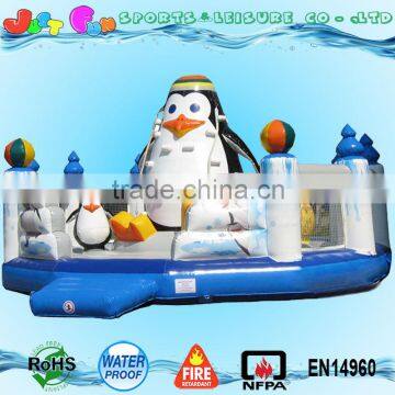 Antarctic Penguins Themed Inflatable Rock Climbing Wall Toy photo-2