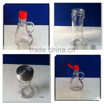 glass soybean sauce bottle spice bottle dahua DH454