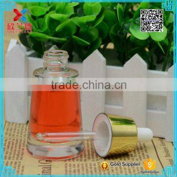 Hot sale customer design clear dropper bottle/30ml empty essential oil bottle                        
                                                                                Supplier's Choice