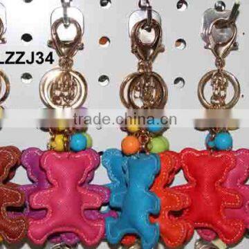 leather animal keychain LZZJ34