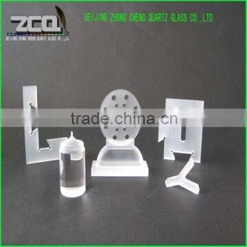 2016 The Newest Superior Quality CNC Quartz & Glass Parts