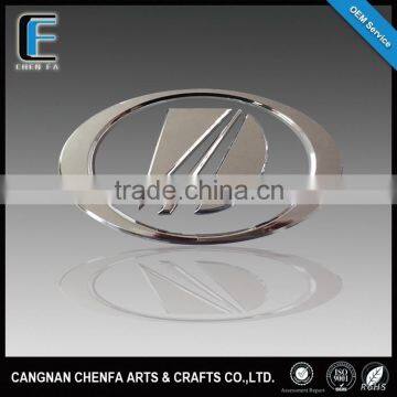 Wholesale custom made 3D ABS sticker emblem chrome badge car emblem badges